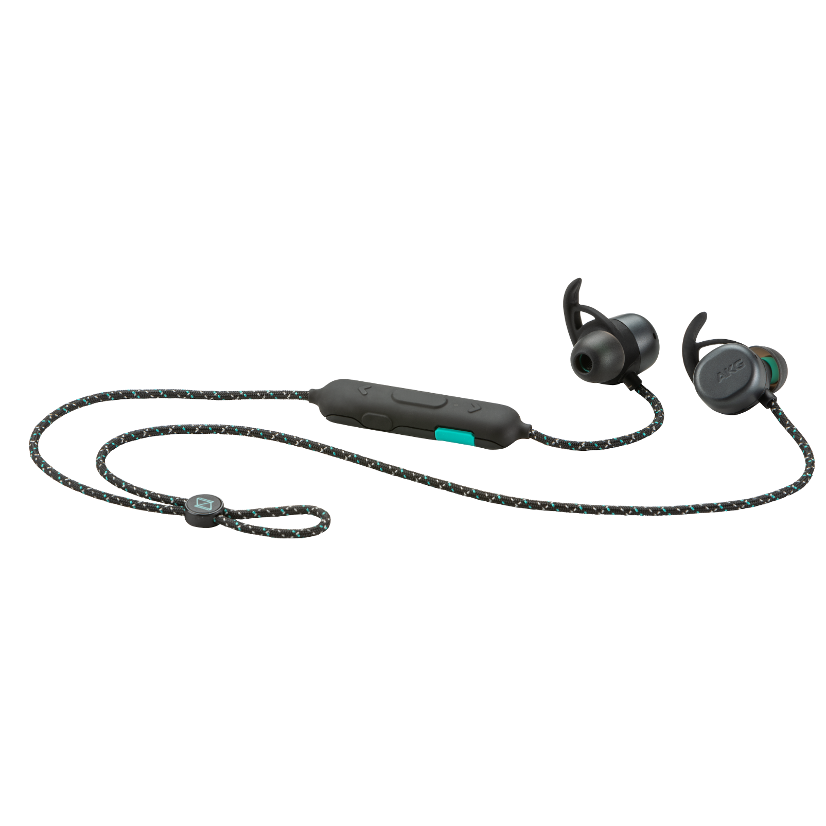 AKG N200A Wireless - Black - Wireless Sport Headphones - Hero